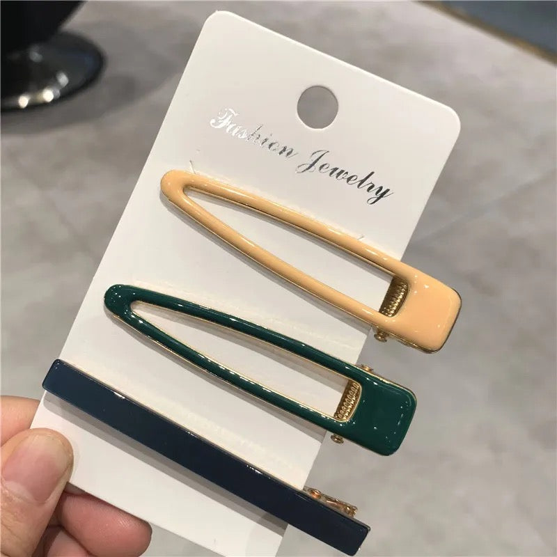 Three Piece Hair Clip