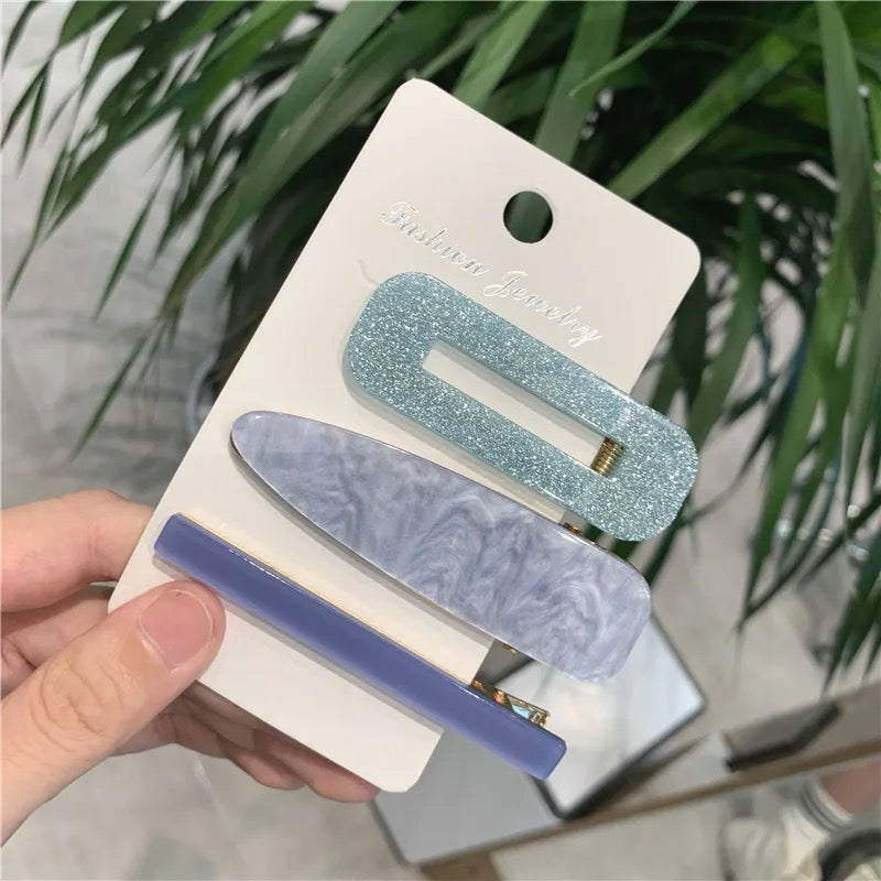 Three Piece Hair Clip