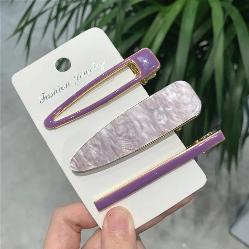 Three Piece Hair Clip