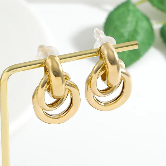 Sophisticated Gold Earrings