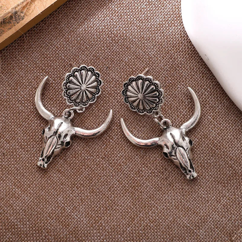 Cow Horn Earrings