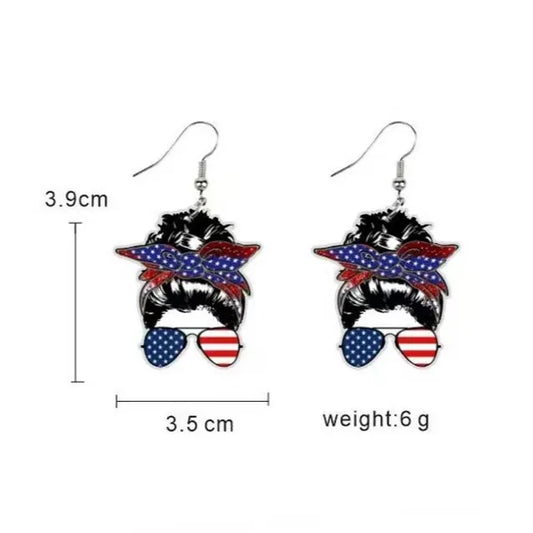 American Women Earrings