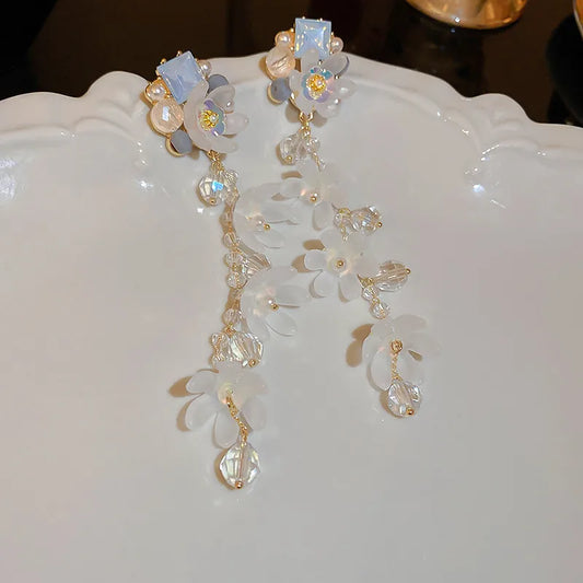 Three Flower Earring