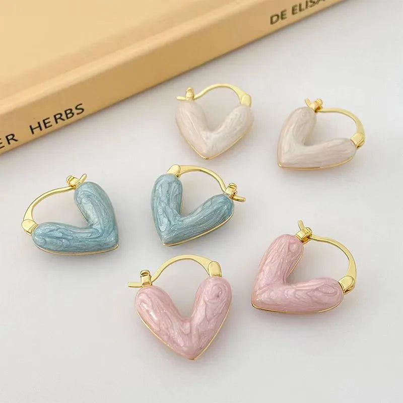 Cutesy Heart Earrings