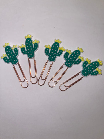 Cactus Paper Clip