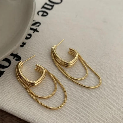 Chain Drop Earrings