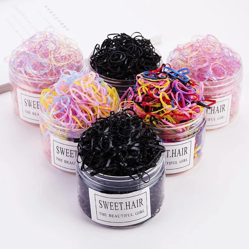 Mini Rubber Hair Ties