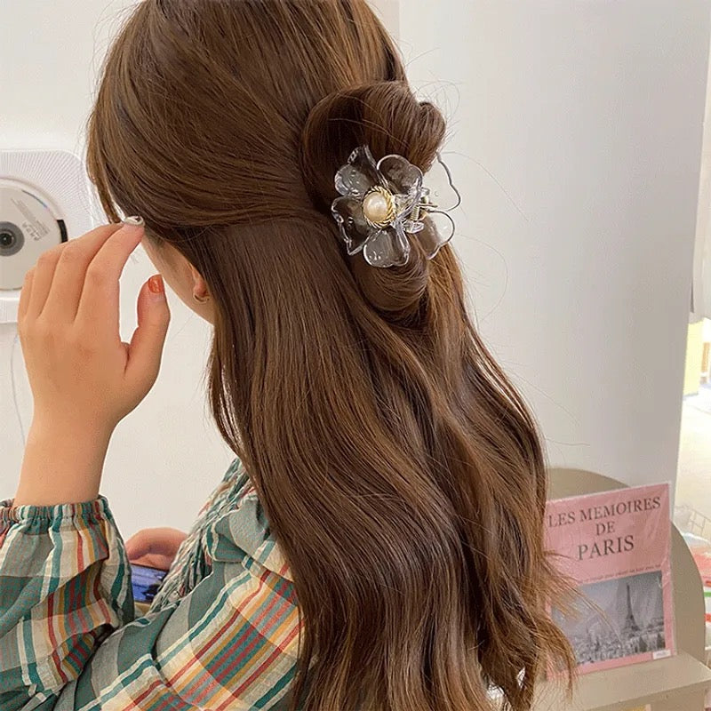 Flower Hair Clip