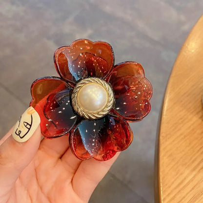 Flower Hair Clip