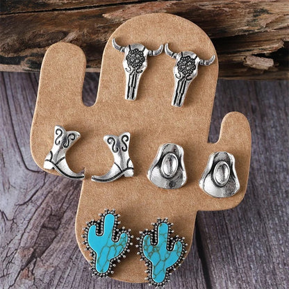 Western Earring Set