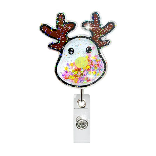 Reindeer Badge Reel