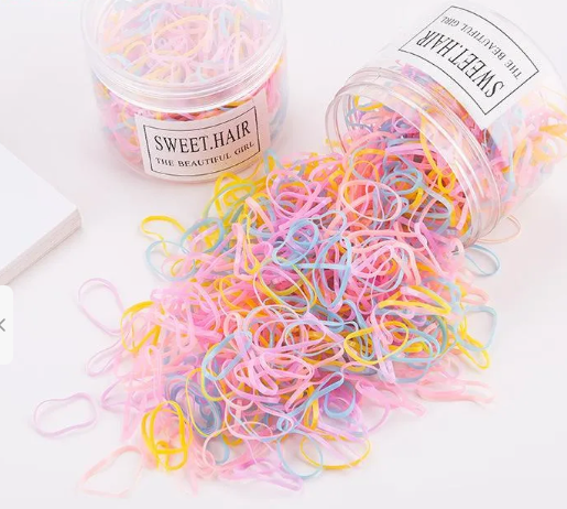 Mini Rubber Hair Ties